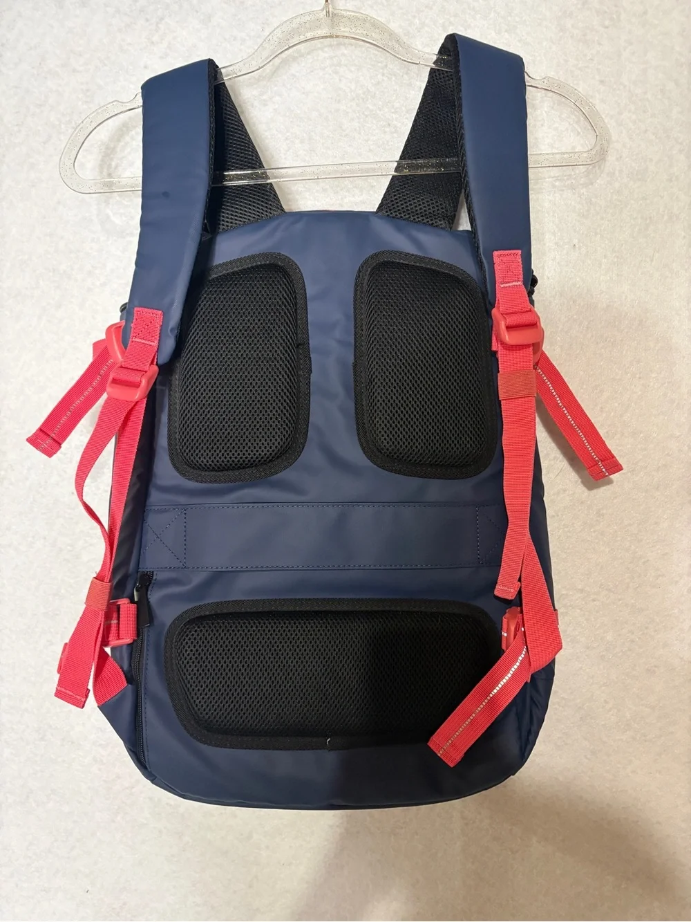 Jeep Navy Backpack with Red Accents